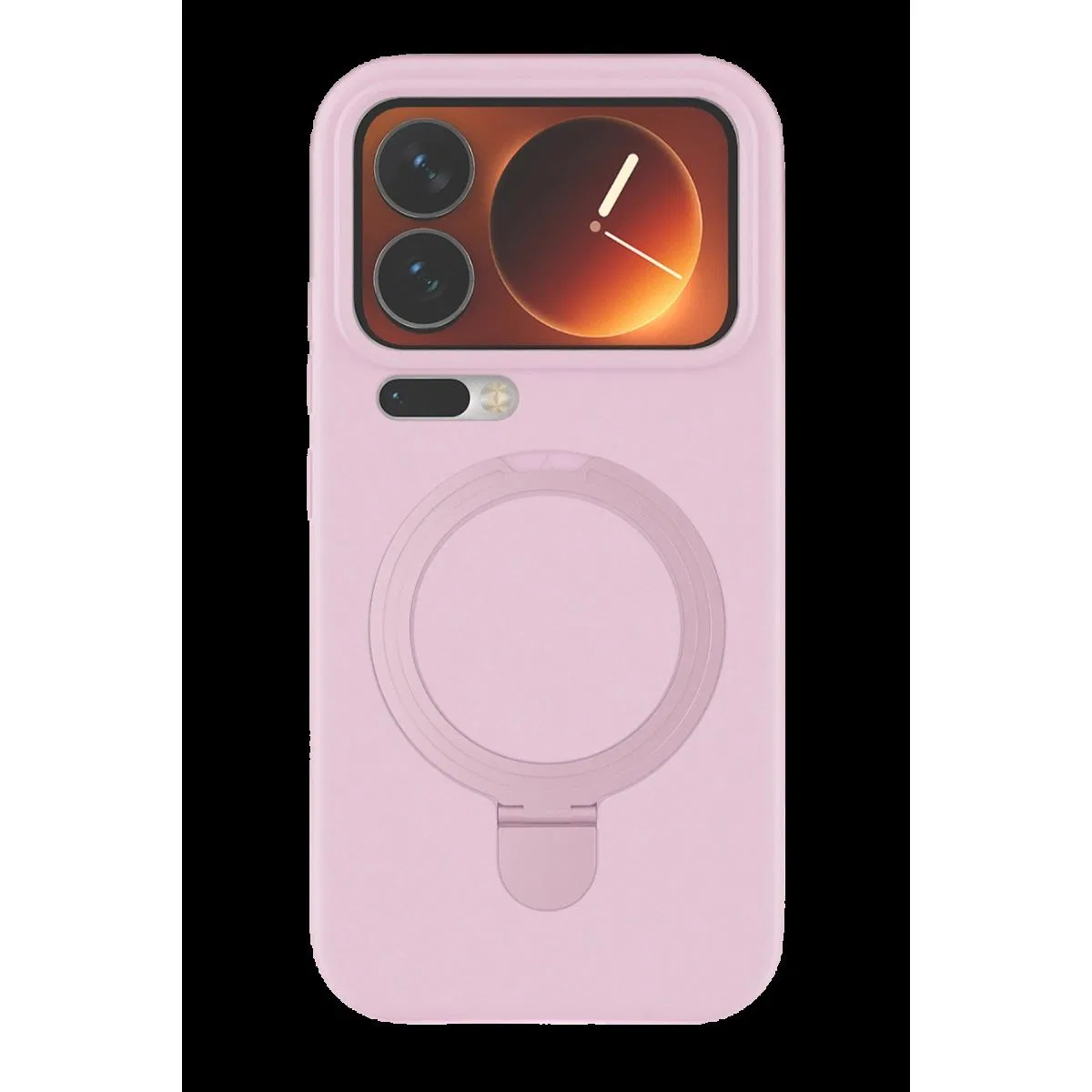 Xiaomi Mi 17 Pro Max Regal Magsafe Standlı Kapak - Açık Pembe görsel 3