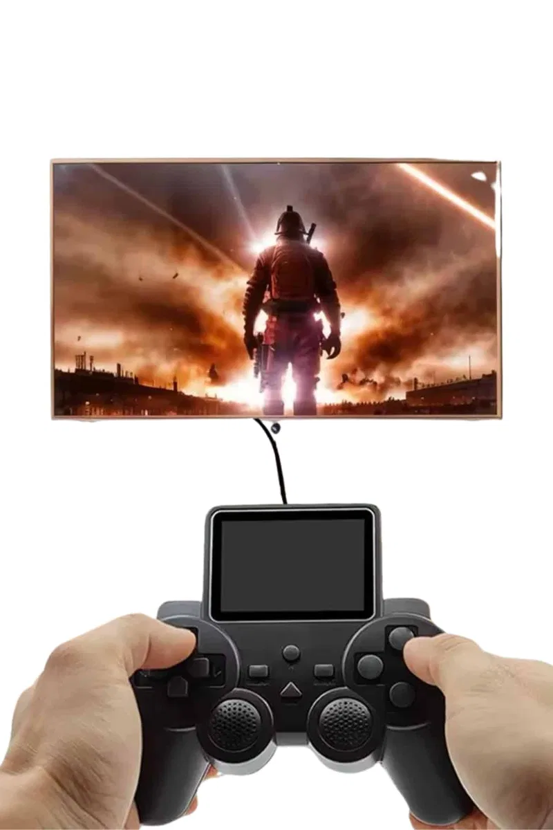 S10 Gamepad 520 Oyunlu Klasik Taşınabilir Retro Oyunlar Oyun Konsolu El Atarisi görsel 3