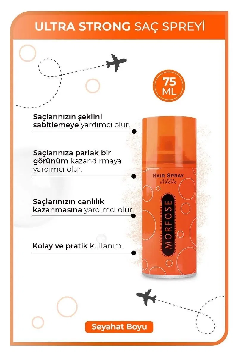Ultra Strong Saç Spreyi 75 ML - Güçlü Tutuş - mrfs görsel 2