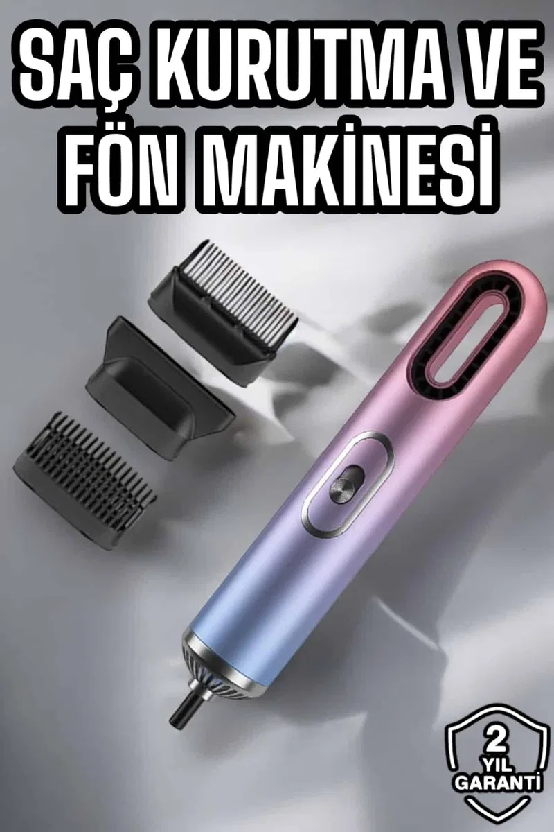 Profesyonel Saç Kurutma Makinesi Fön Makinesi 3 Başlıklı Üflemeli