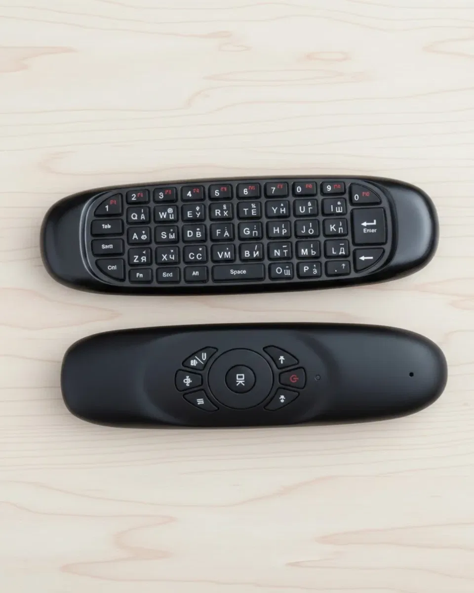 Kablosuz Air Mouse Mini Klavye Çok Fonksiyonlu