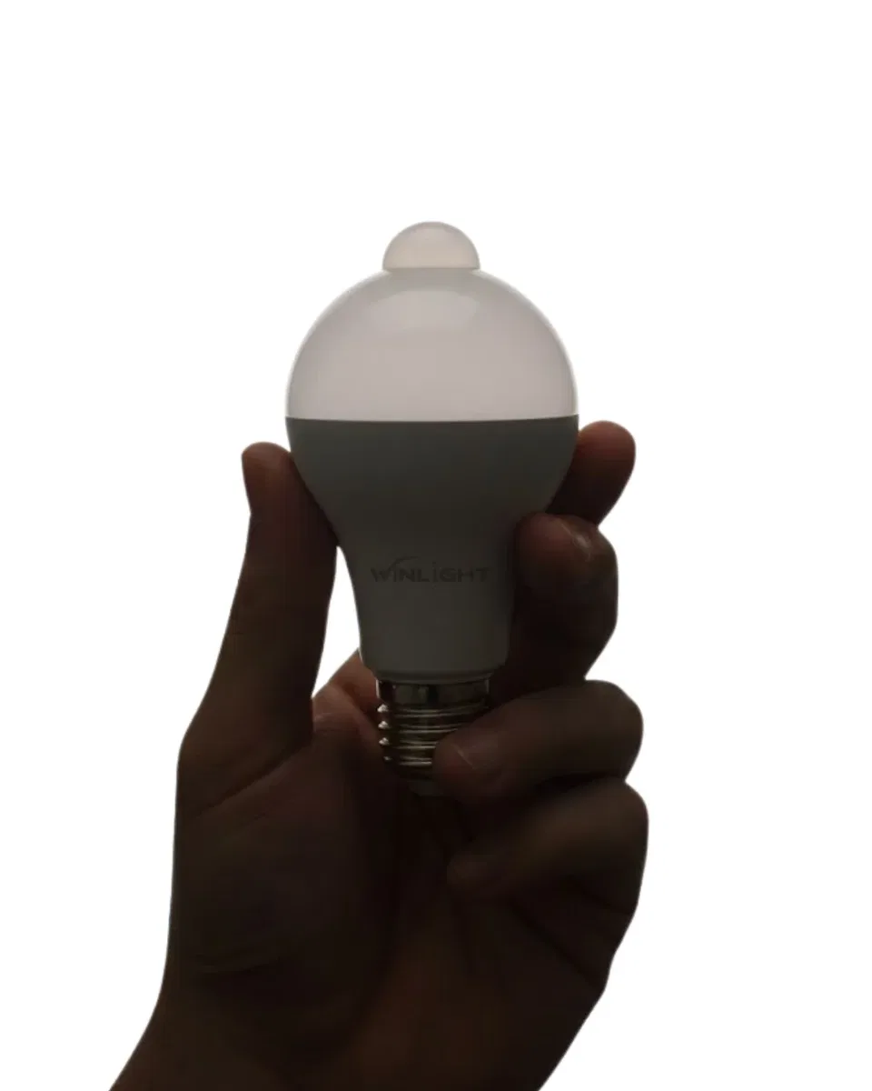 Sensörlü LED Lamba Otomatik Algılama Enerji Tasarruflu Aydınlatma görsel 5