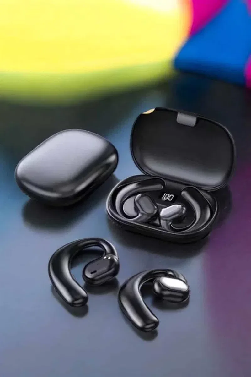 Bluetooth Kulaklık Dijital Göstergeli Uzun Pil Gürültü Önleyici Oyuncu Kulaklığı görsel 5