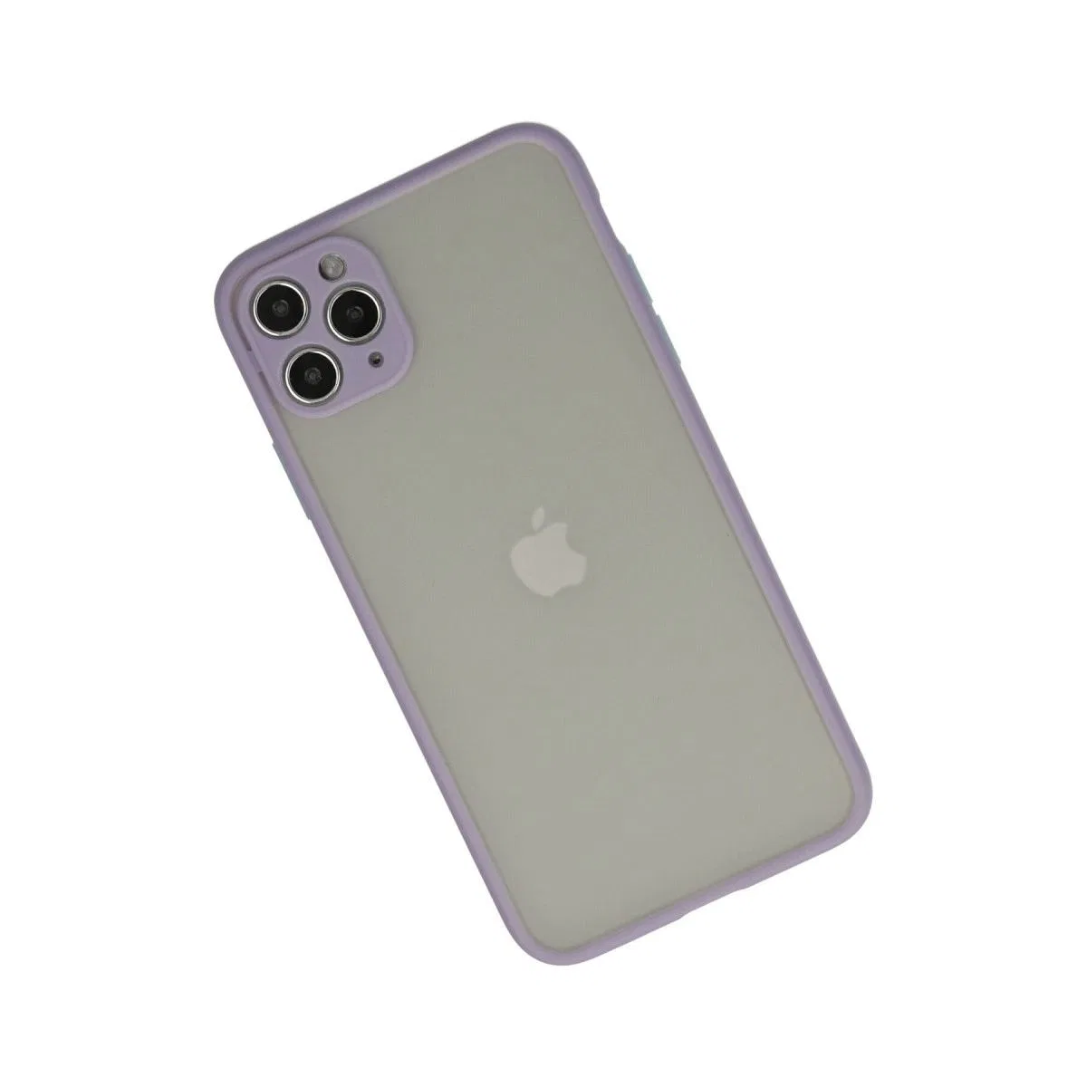 Apple İphone 12 Pro Kılıf Montreal Silikon Kapak - Mor görsel 3