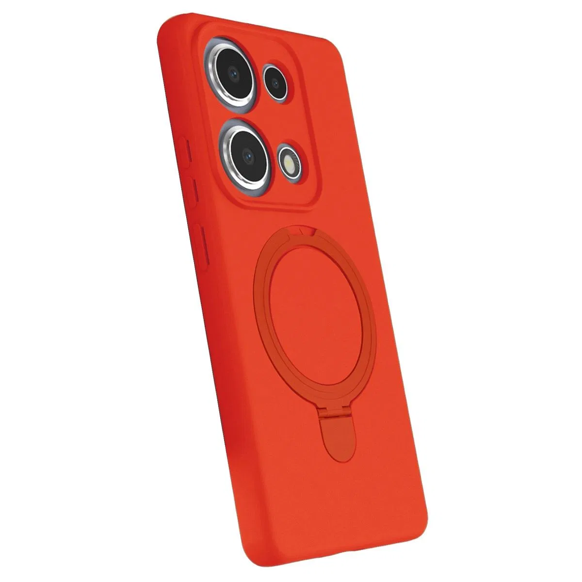 Xiaomi Redmi Note 13 Pro 4g Regal Magsafe Standlı Kapak - Turuncu görsel 2
