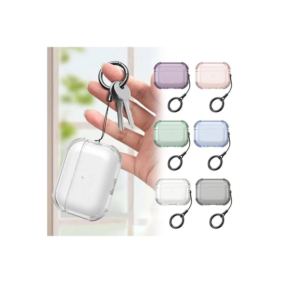 Apple Airpods Pro 3 (3. nesil) Showy Kılıf - Mavi görsel 2