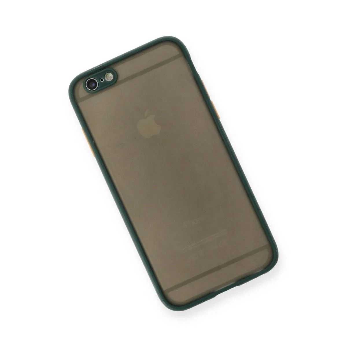 Apple İphone 6 Kılıf Montreal Silikon Kapak - Yeşil görsel 3