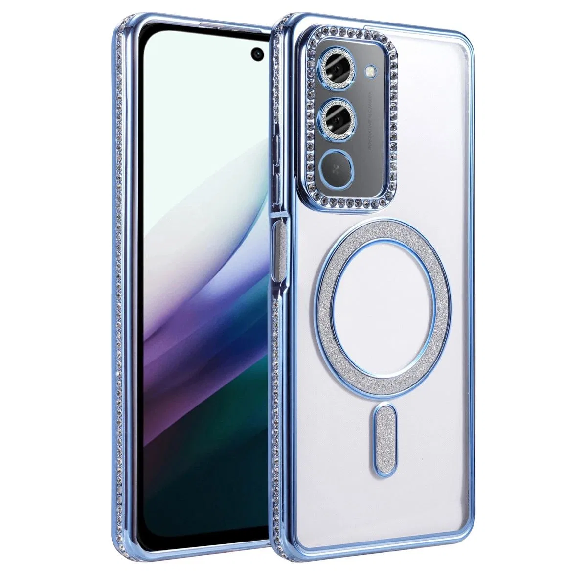 Joko Xiaomi Redmi 15 4g Joke Simli Magneticsafe Kılıf - Mavi