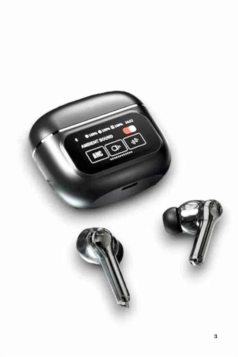 2. Nesil Pro Ekranlı Sesli Görüşme Yapabilen Kablosuz Bluetooth Kulaklık görsel 3