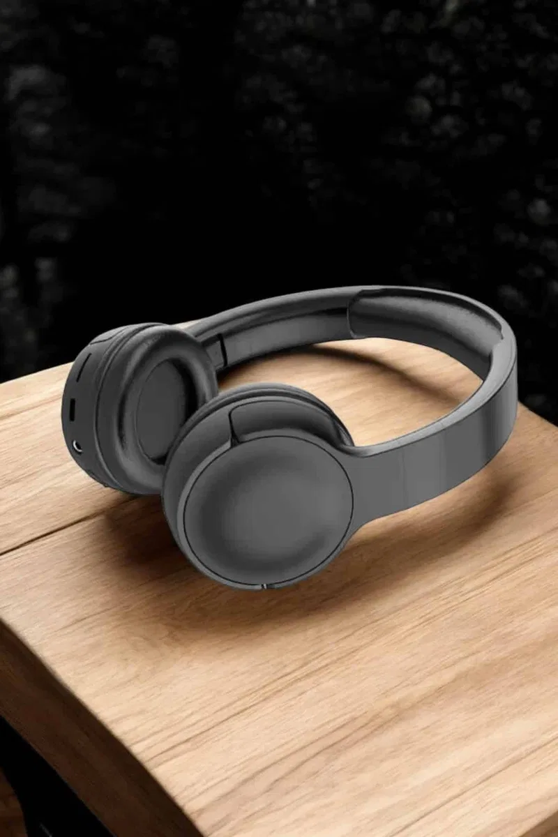 Kablosuz Bluetooth Kulaklık ANC/ENC Destekli Kulak Üstü Yüksek Ses Kaliteli görsel 5