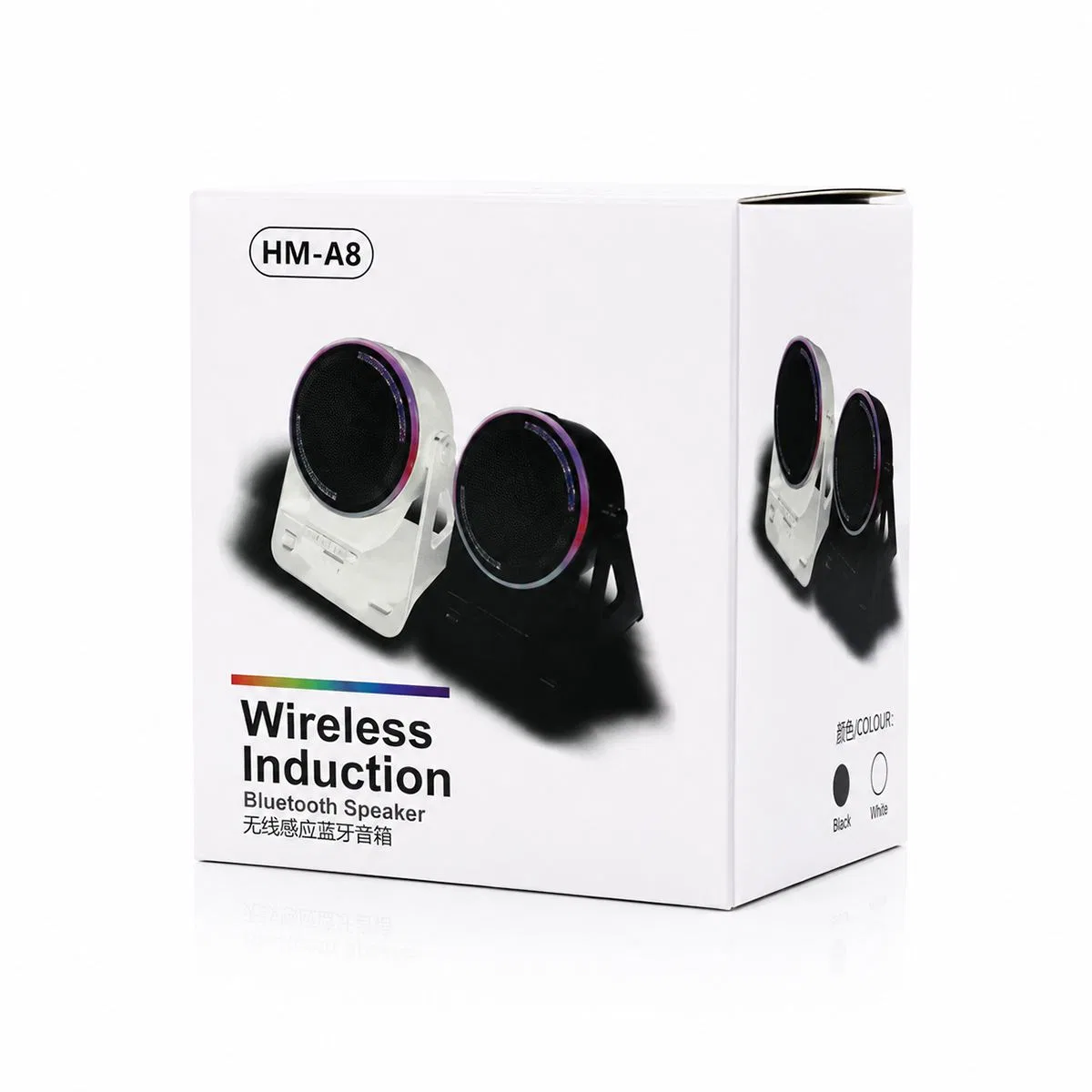 Bluetooth Hoparlör 5W RGB Işıklı Telefon Tutuculu görsel 4