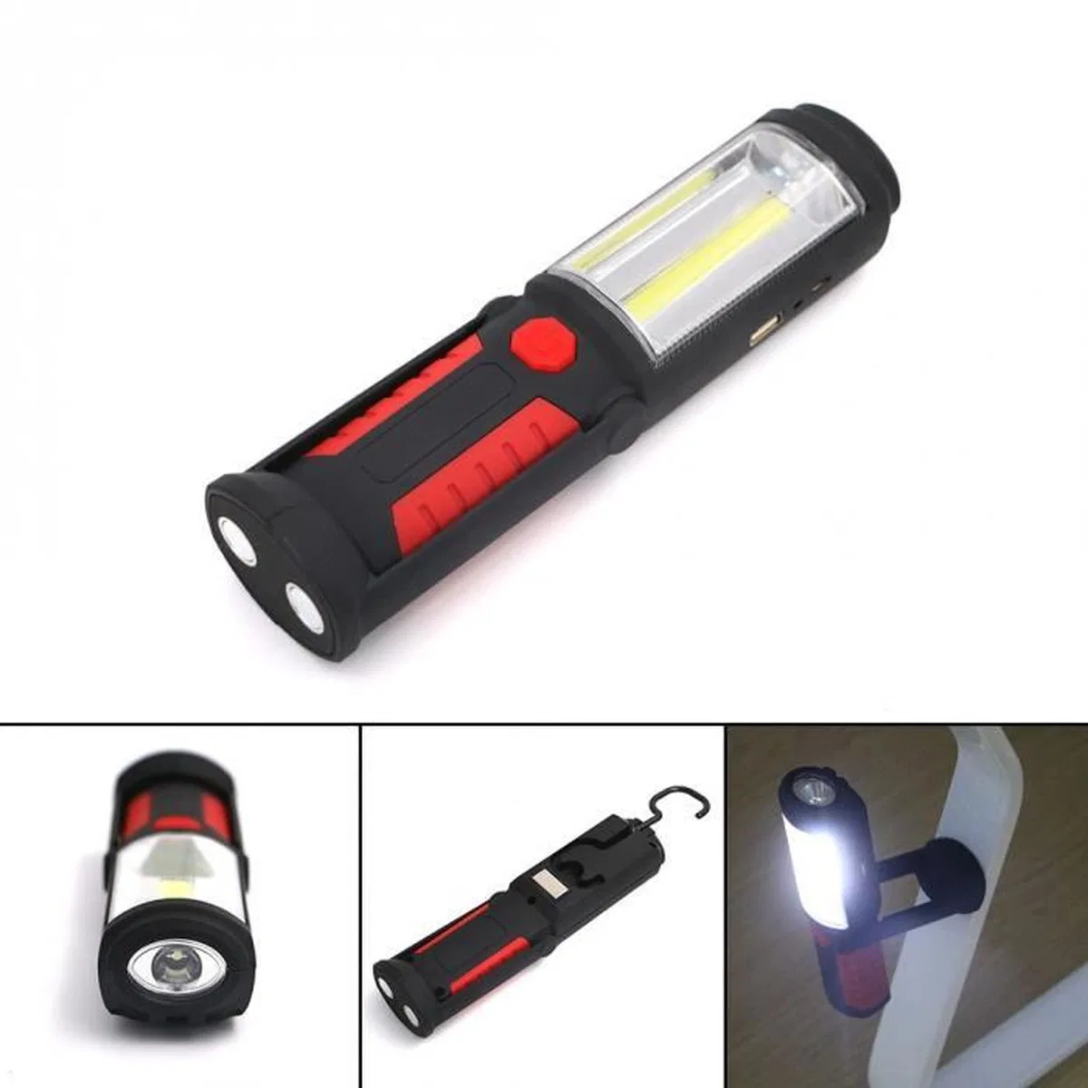 Br S99 Cob Led Şarj Edilebilir Mıknatıslı Çalışma Feneri görsel 7