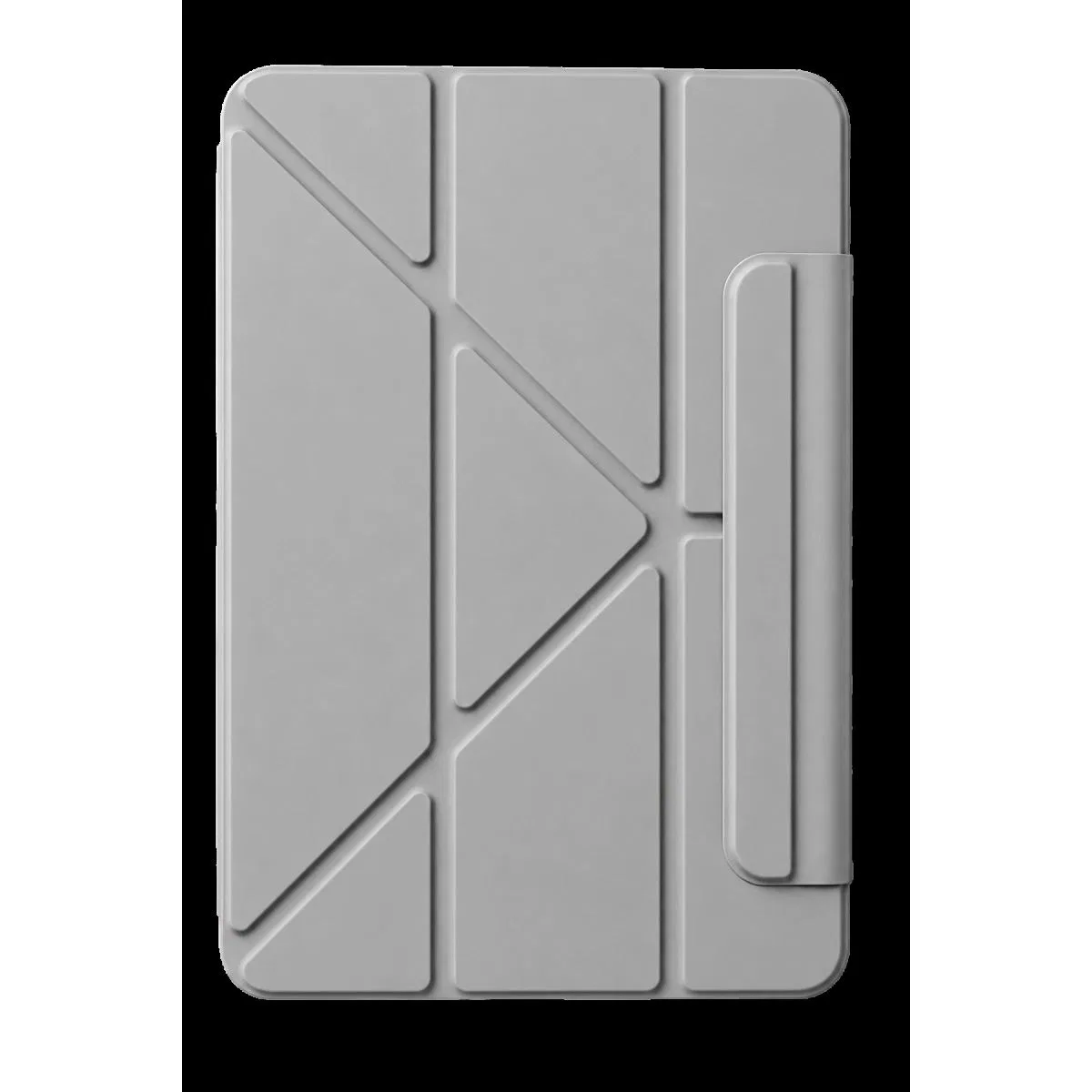 Apple İpad 2025 10. 9 10. nesil (a16) Edz Manyetik Standlı Tablet Kılıfı - Gri