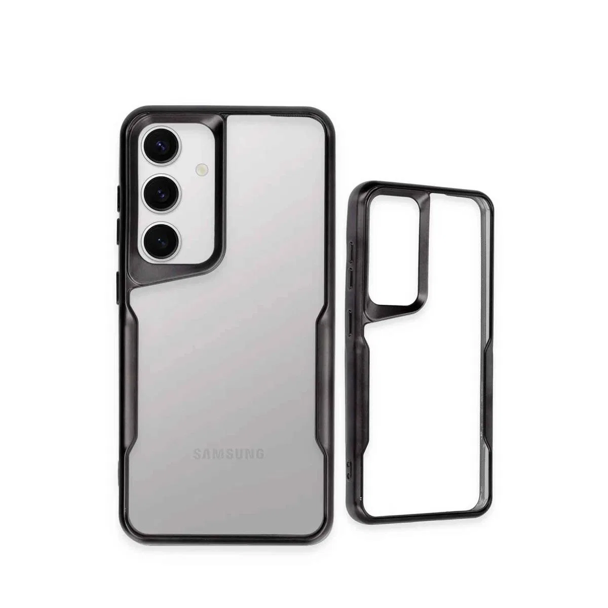 Samsung Galaxy S24 Kılıf Boyi Silikon Kapak - Derin Mor görsel 3