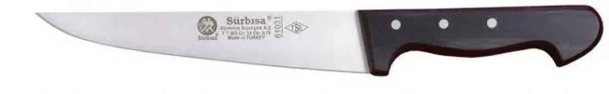 61031 - Sürmene Kasap Kemik Sıyırma Bıçağı 18, 5 Cm görsel 2
