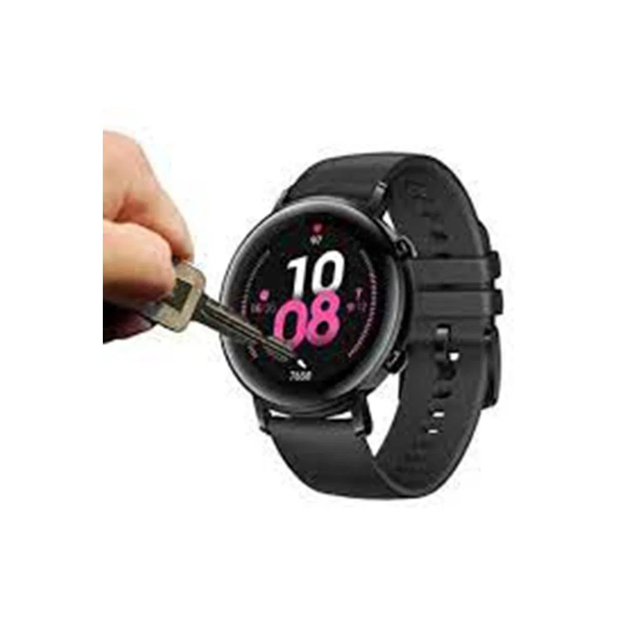 Huawei Watch Gt2e Polymer Nano Ekran Koruyucu - Şeffaf görsel 3