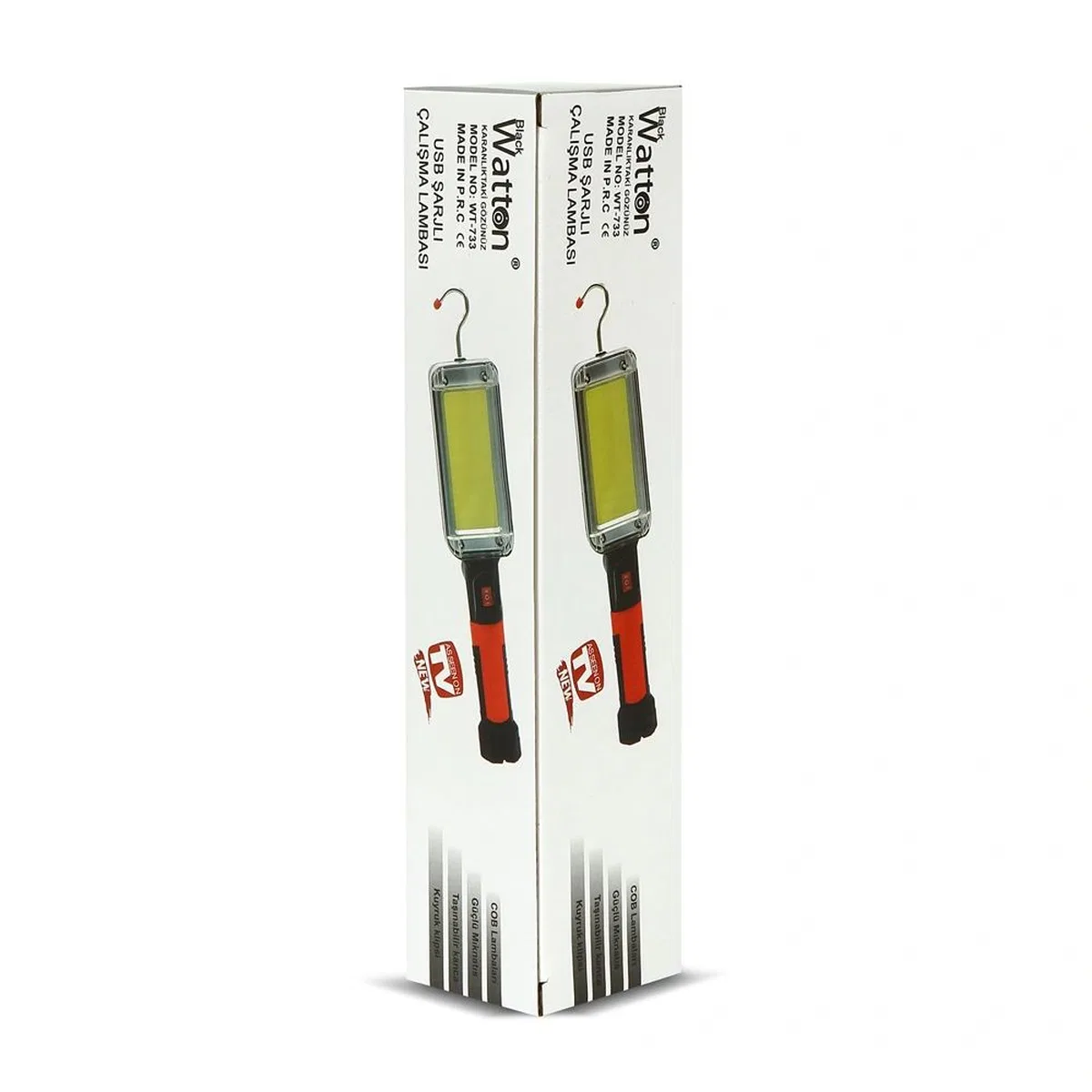 Usb Şarjlı Oto Tamirci Çalışma Lambası Wt-733 görsel 3