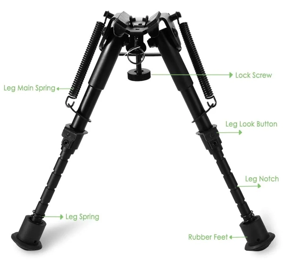 Üstün Metal Alaşım Bipod Çatalayak görsel 3
