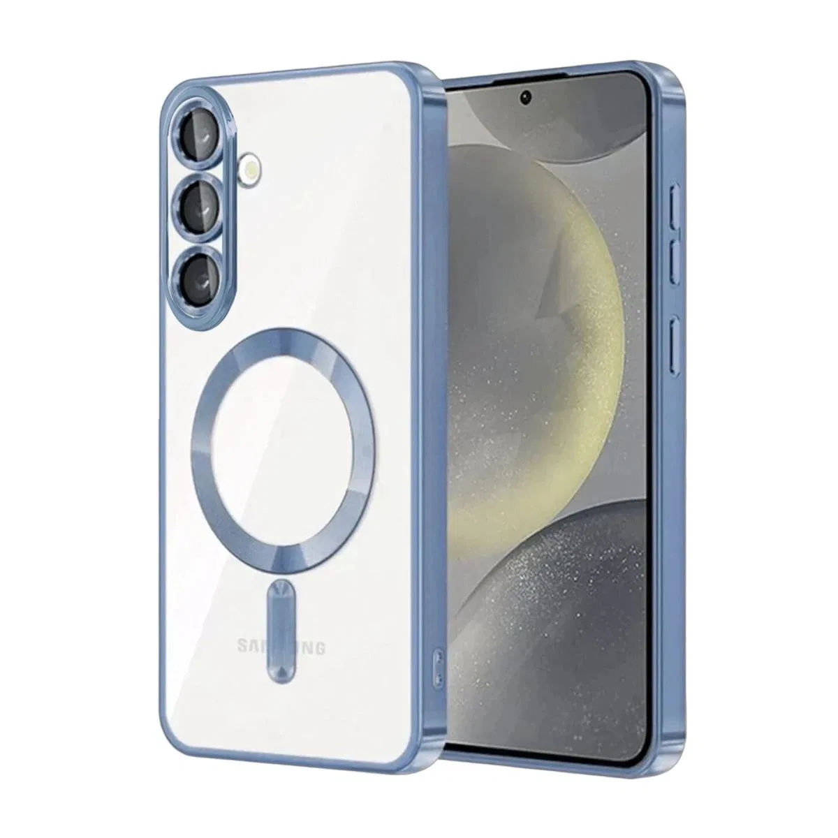 Samsung Galaxy S26 Plus Kross Magneticsafe Kapak - Sierra Blue