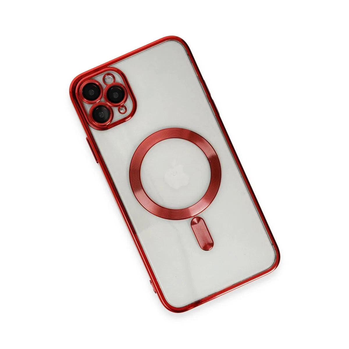 Apple İphone 11 Pro Max Kılıf Kross Magneticsafe Kapak - Kırmızı görsel 3