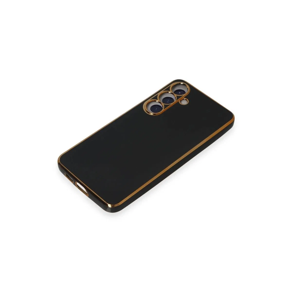 Samsung Galaxy S24 Plus Kılıf Volet Silikon - Siyah görsel 4