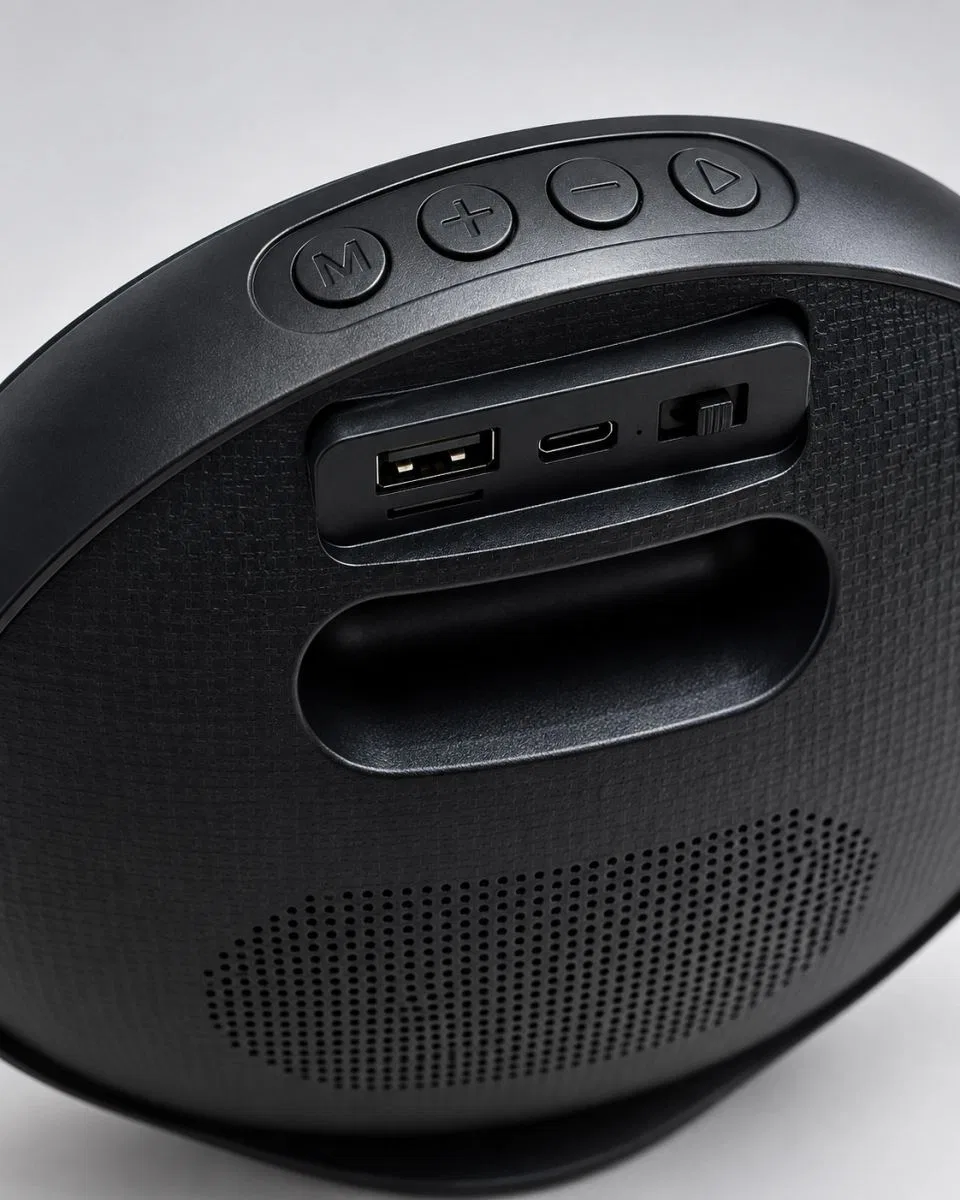Tuş Kontrollü Bluetooth Hoparlör Dahili Batarya Ve Çoklu Müzik Oynatma Seçenekleri görsel 4