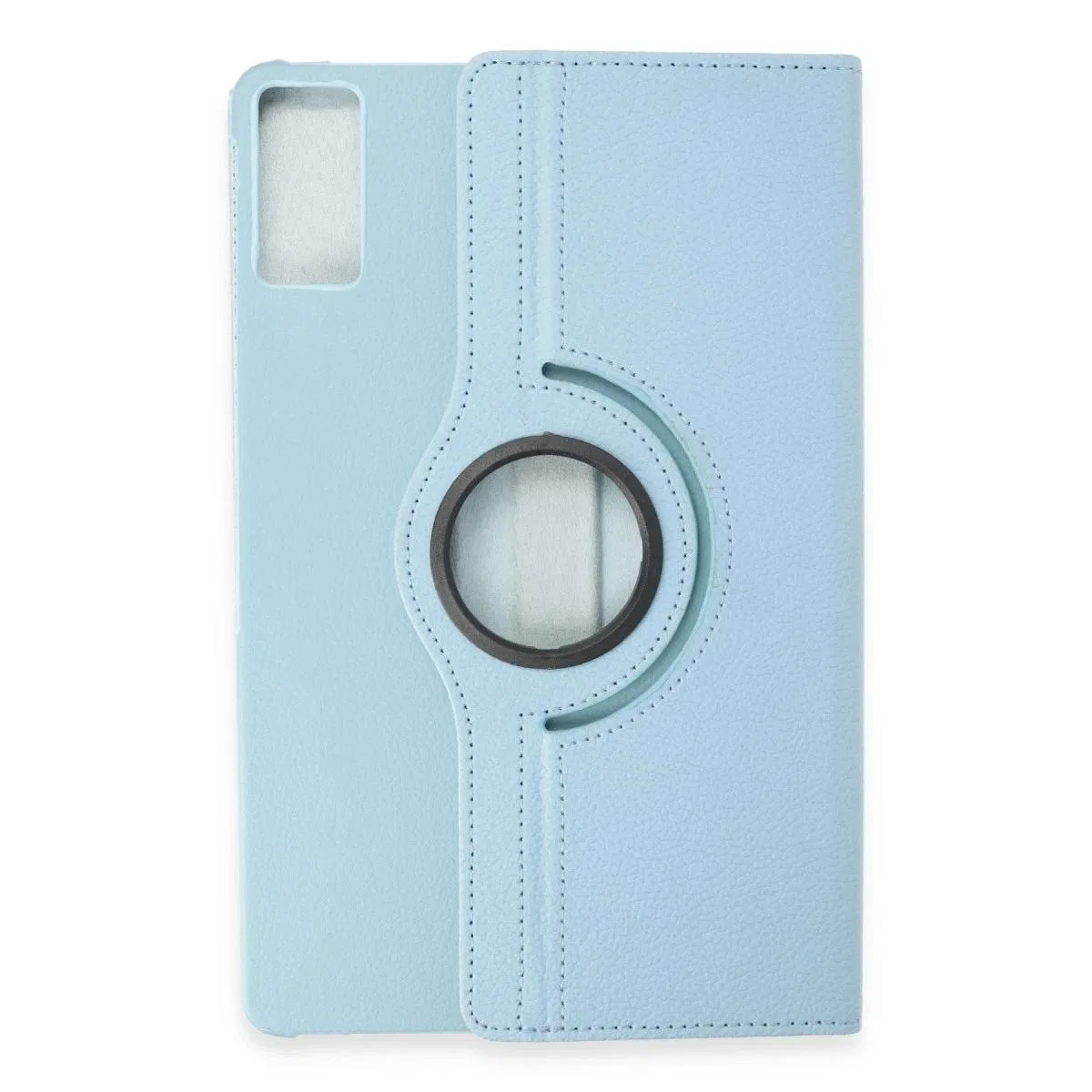 Huawei Honor Pad 10 12. 1 Kılıf 360 Tablet Deri Kılıf - Turkuaz görsel 4