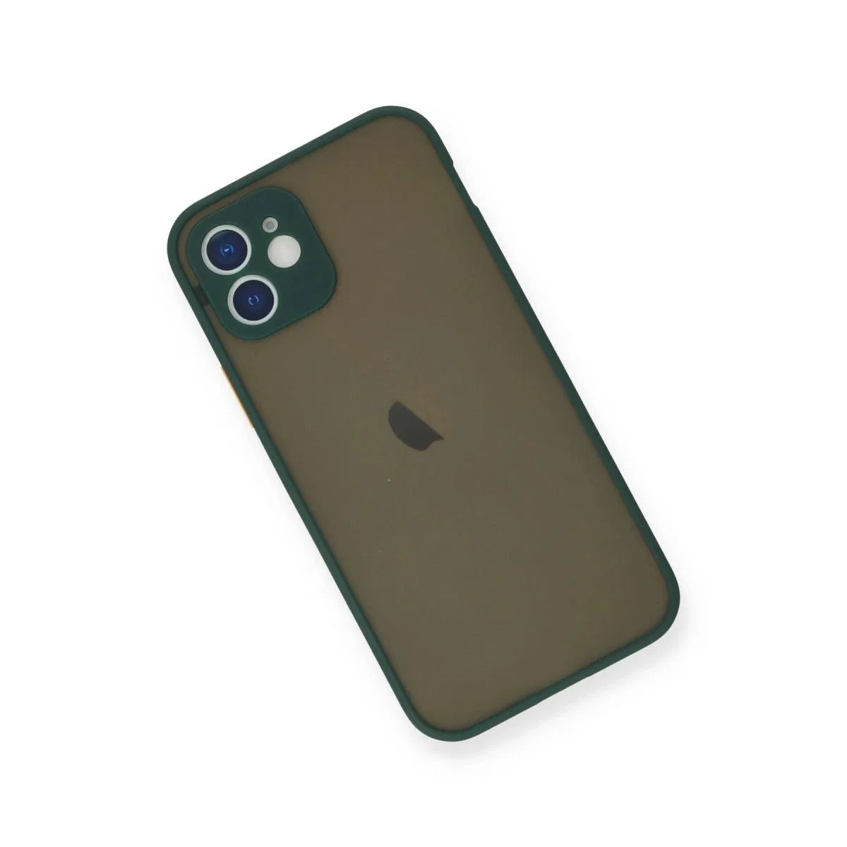 Apple İphone 12 Mini Kılıf Montreal Silikon Kapak - Yeşil görsel 3