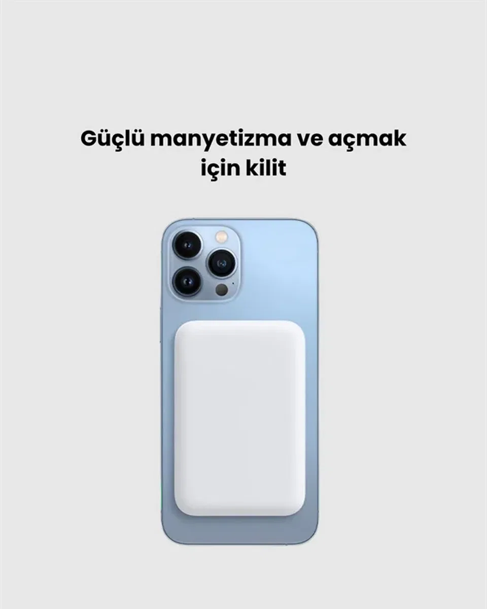 MagSafe Uyumlu 10000 mAh Powerbank görsel 2