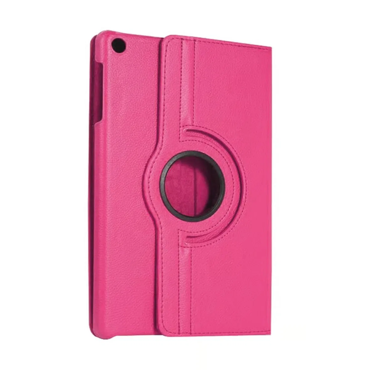 Samsung Galaxy Tab A11 360 Tablet Deri Kılıf - Pembe görsel 2