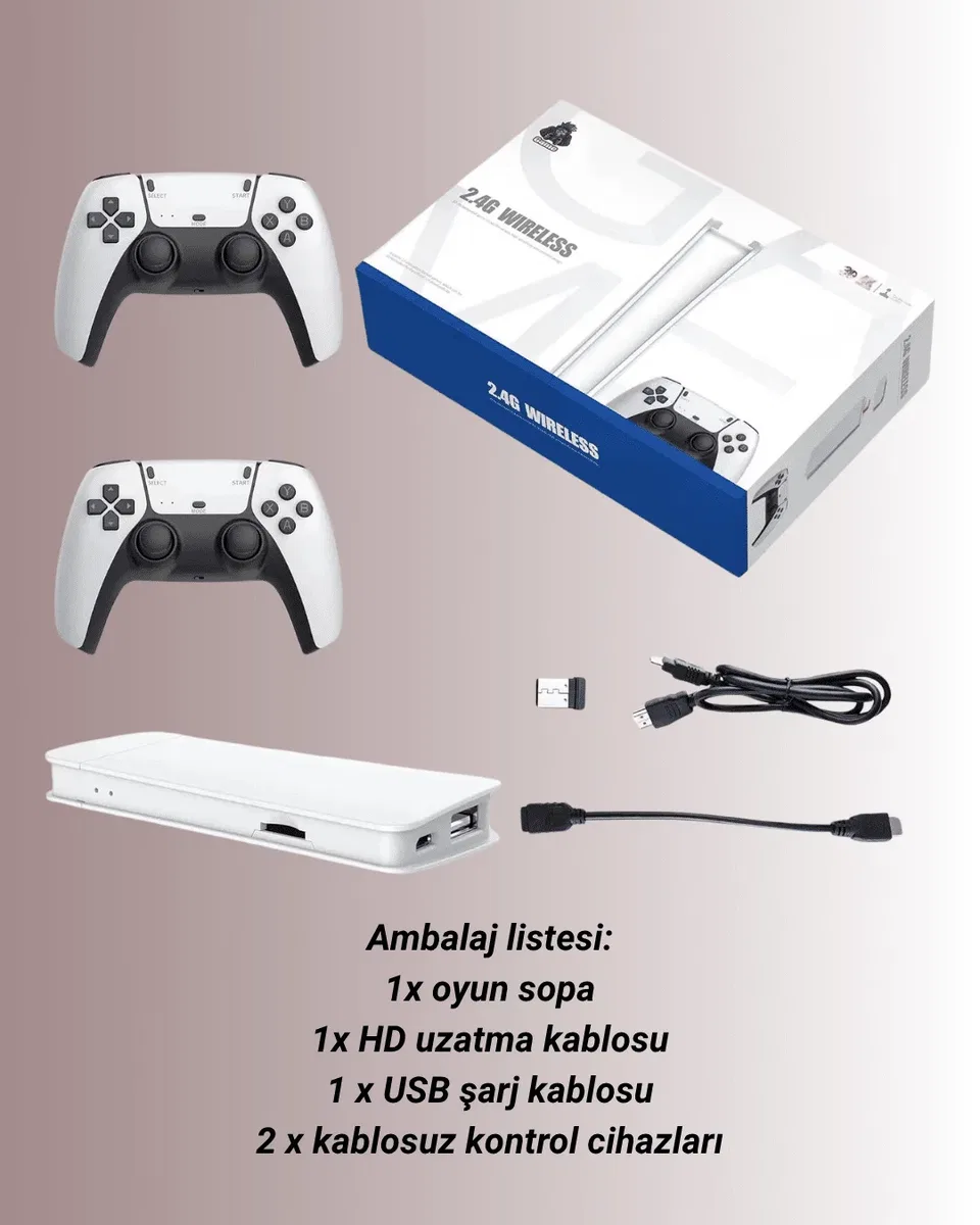 Retro Oyun Konsolu – 20. 000 Yüklü Oyun görsel 5