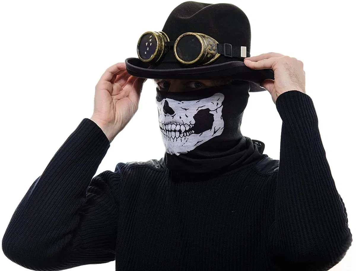 Motorcu Boyunluk Baf Buff Bandana 25x48 Cm Model 7 görsel 5