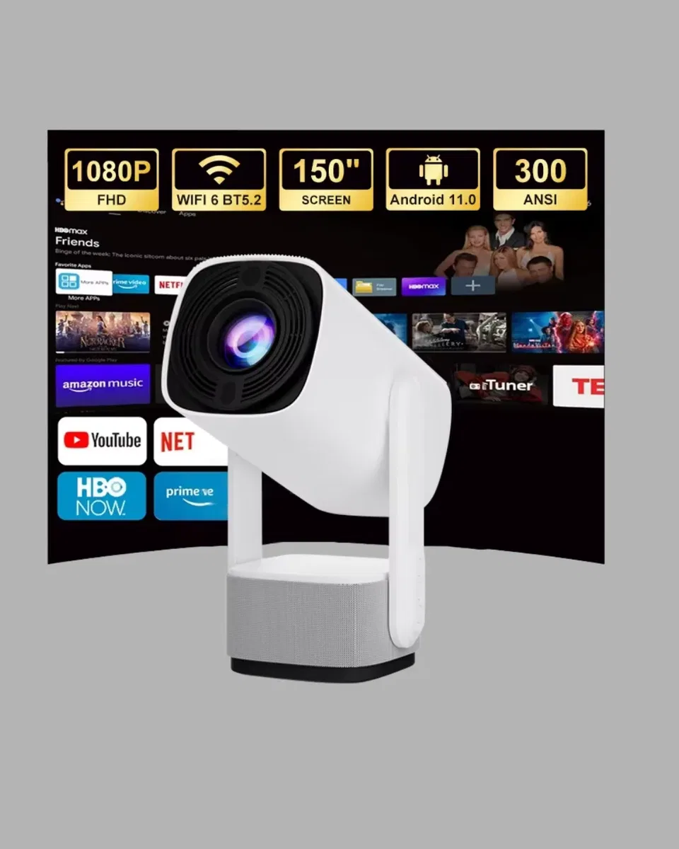 720p HD Projeksiyon Cihazı – Uzun Ömürlü Ampul, Canlı Renkler ve Evde Sinema Keyfi görsel 2