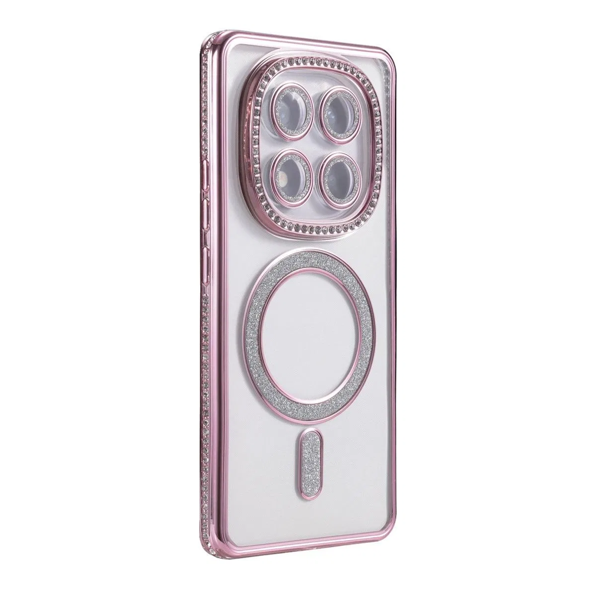 Xiaomi Redmi Note 14 Pro 5g Joke Simli Magneticsafe Kılıf - Pembe görsel 3