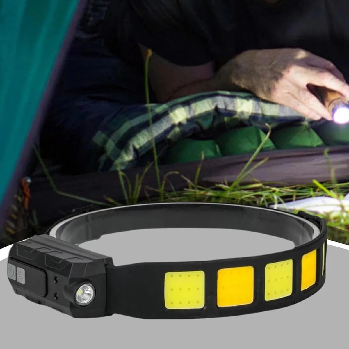 Sensörlü Cob Xpg Led Kafa Lambası Wt-066 görsel 6