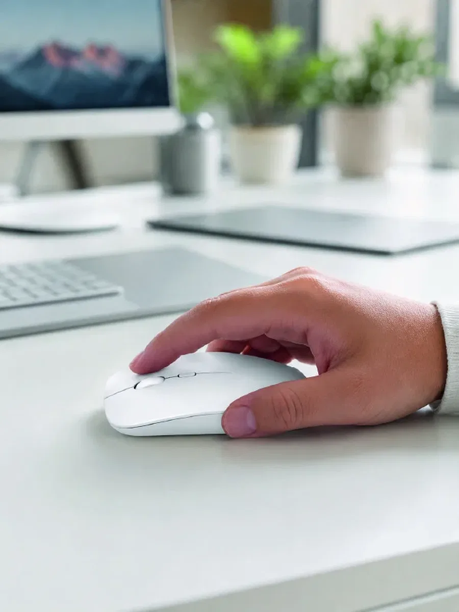 PG-908 MOUSE BEYAZ görsel 3