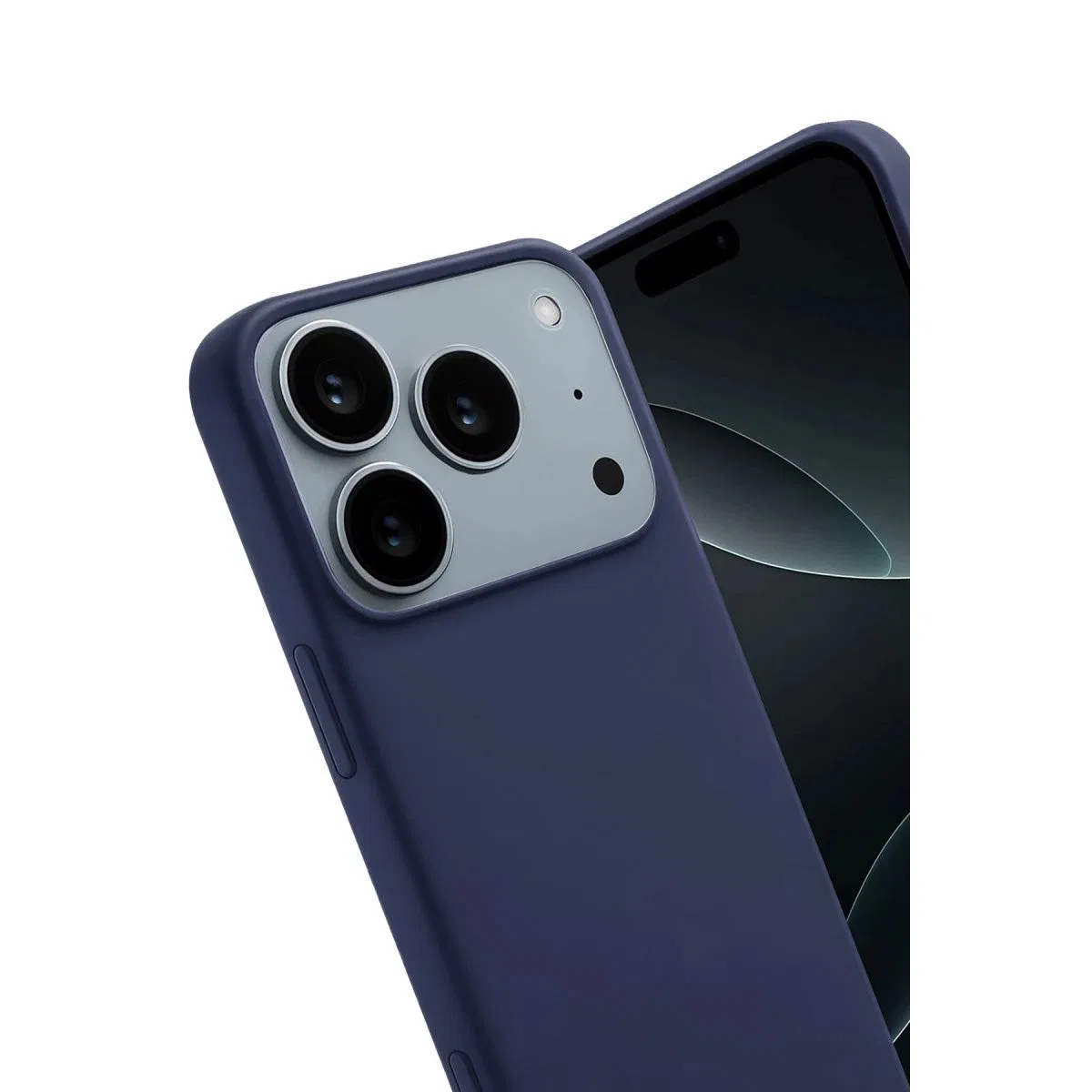 Apple İphone 17 Pro Max First Silikon - Lacivert görsel 2