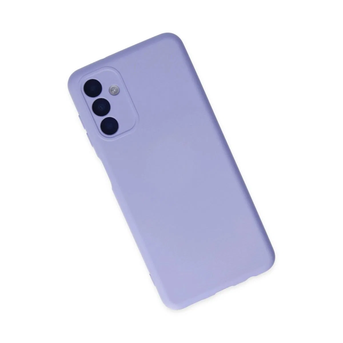 Samsung Galaxy A04s Kılıf Nano İçi Kadife Silikon - Lila görsel 3