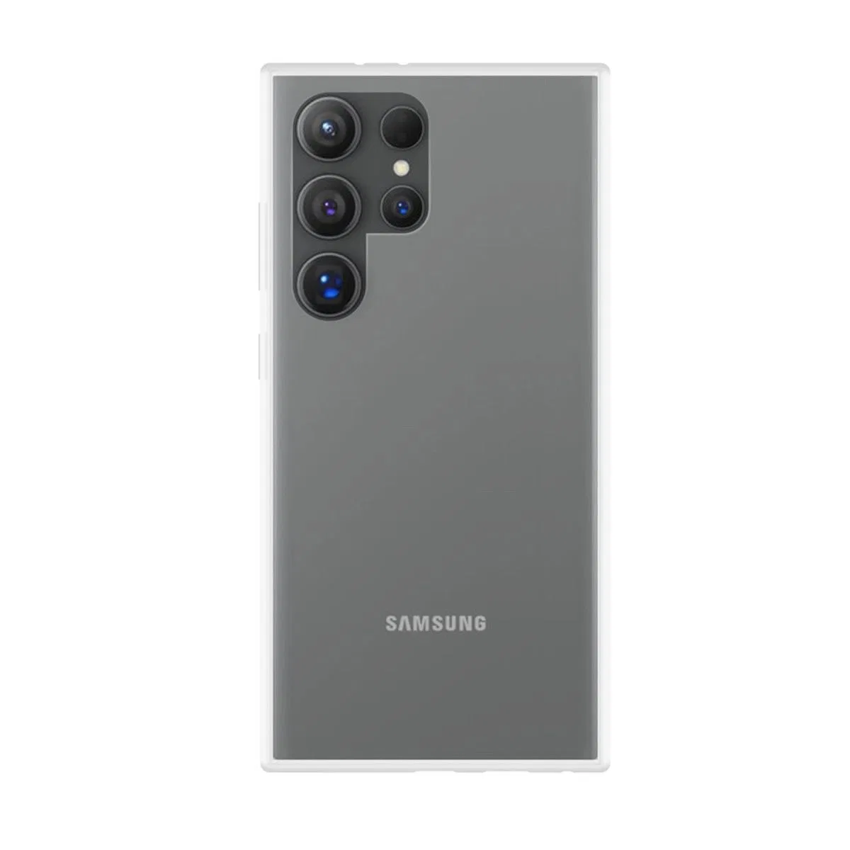 Samsung Galaxy S24 Ultra Kılıf Lüx Şeffaf Silikon görsel 3