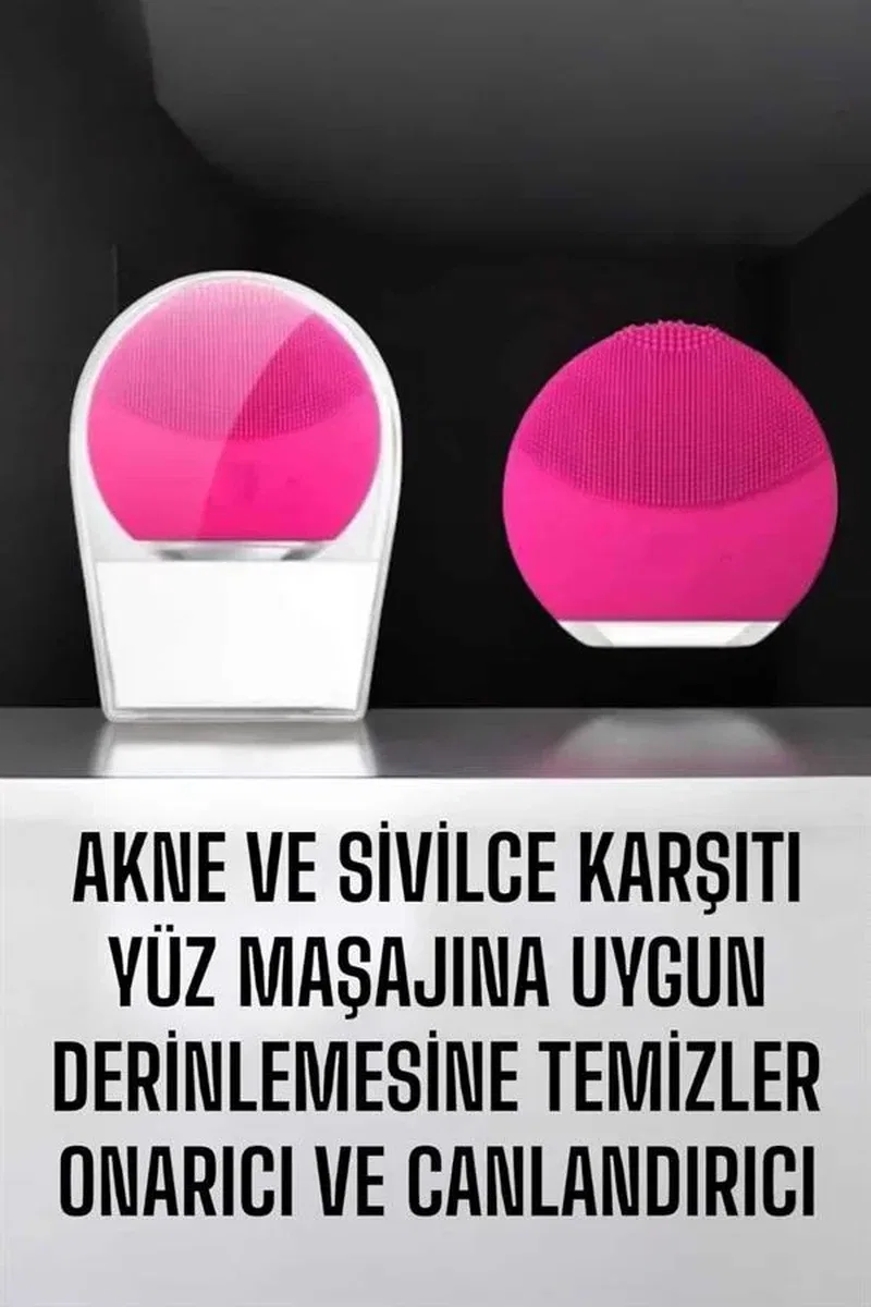 Yüz Temizleme Aleti Genç Görünüm Sağlayan, Kan Dolaşımını Hızlandıran, Kablosuz ve Taşınabilir Yeni Nesil görsel 3