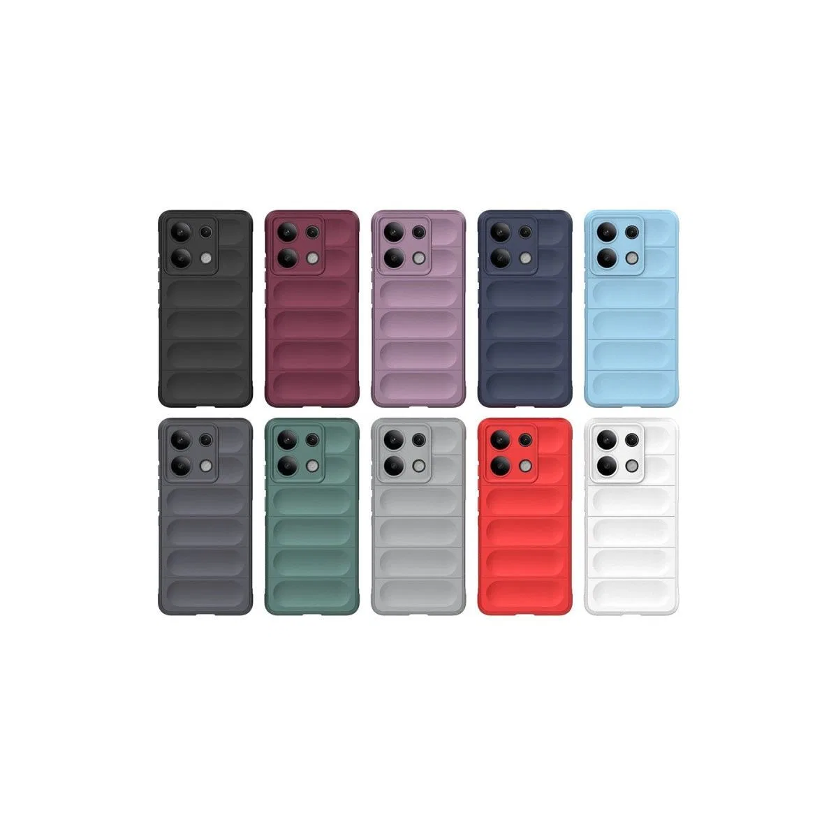 Xiaomi Redmi Note 13 Pro 4g Kılıf Optimum Silikon - Siyah görsel 3