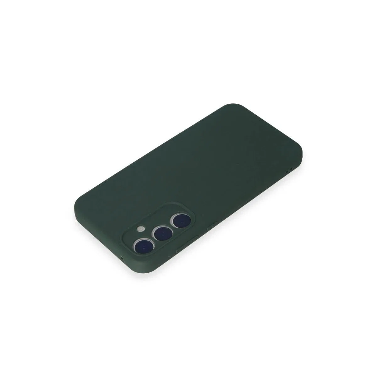 Samsung Galaxy A35 5g Kılıf First Silikon - Koyu Yeşil görsel 3