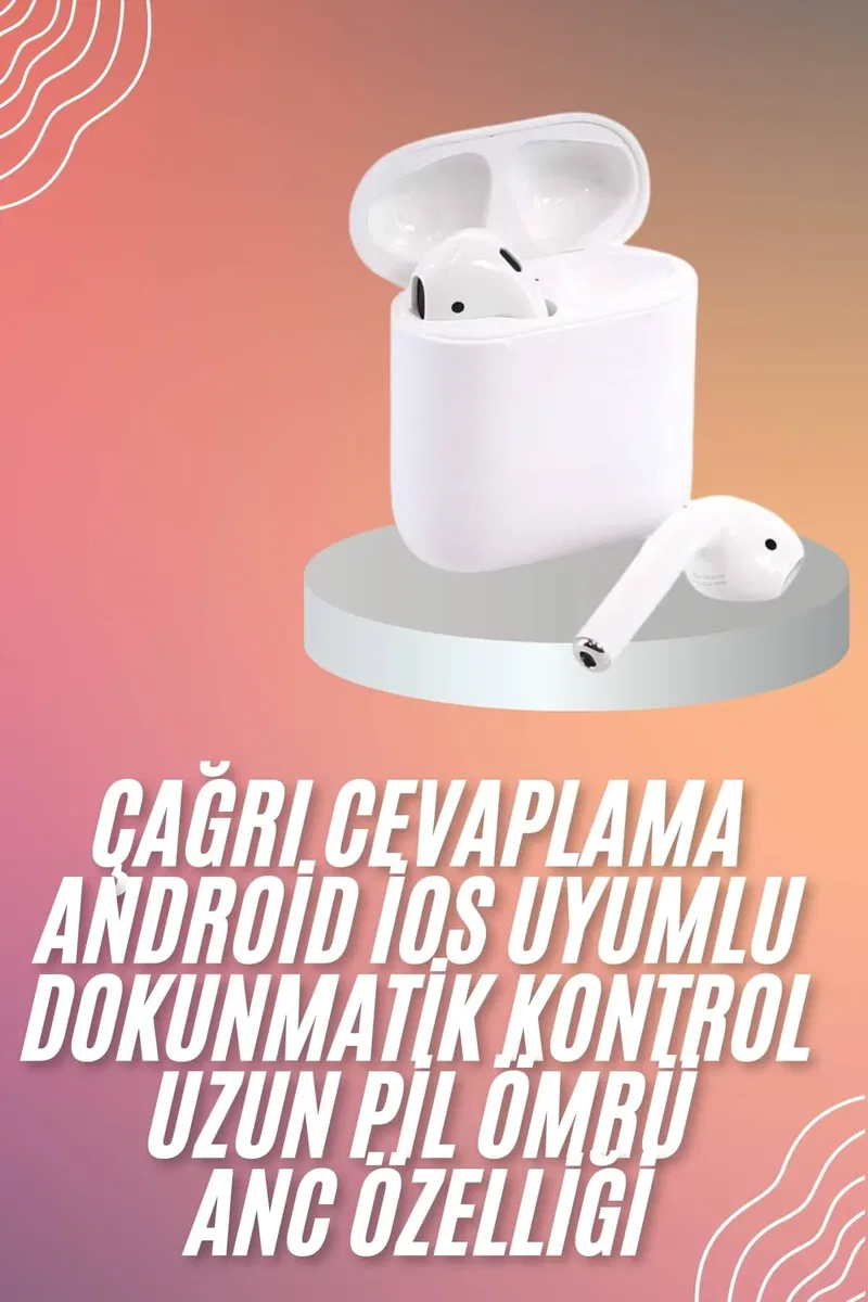 Yeni Nesil Dokunmatik Kontrol Çağrı Cevaplayabilen Kablosuz Bluetooth Kulaklık görsel 2