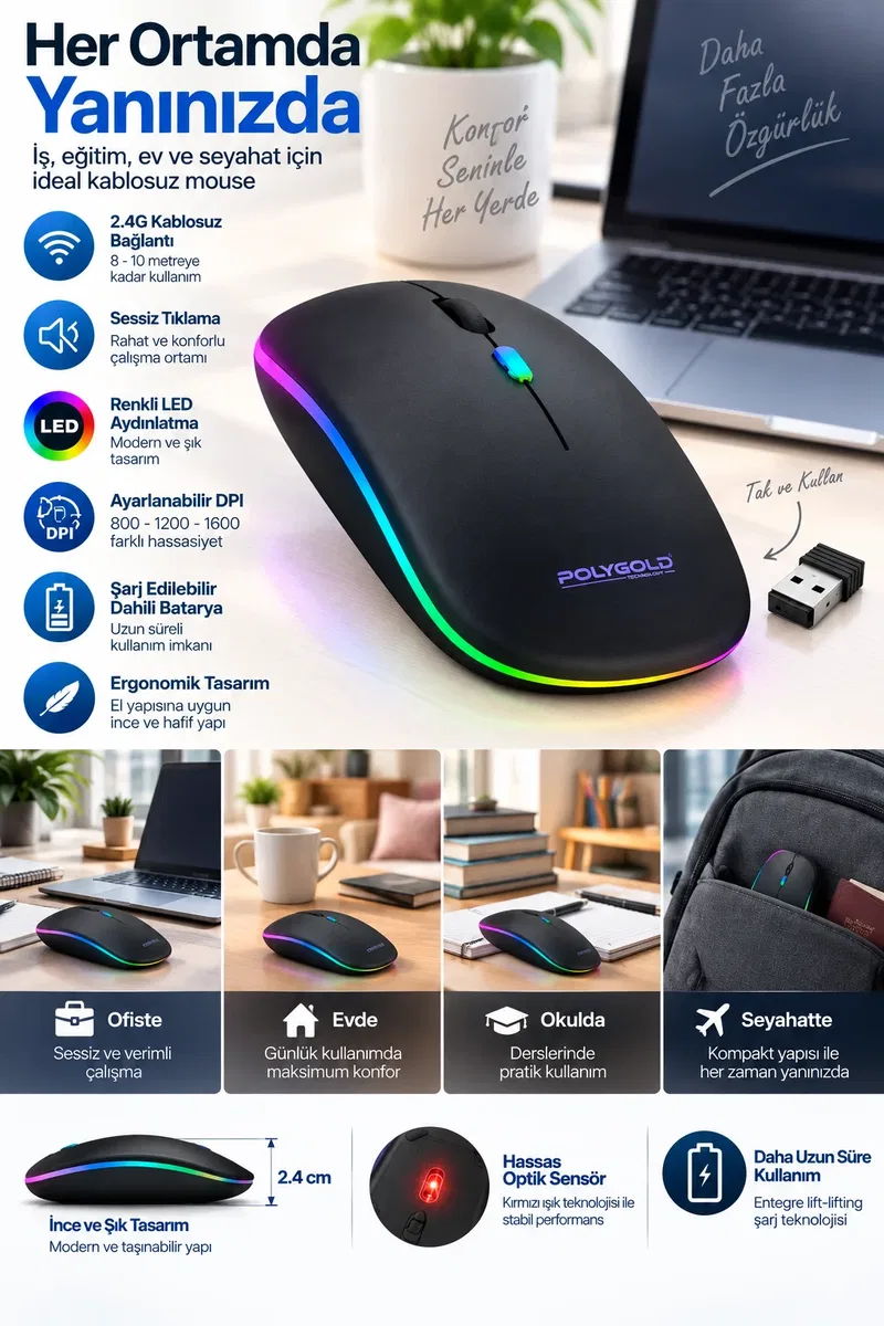 Pg9009 MOUSE görsel 5