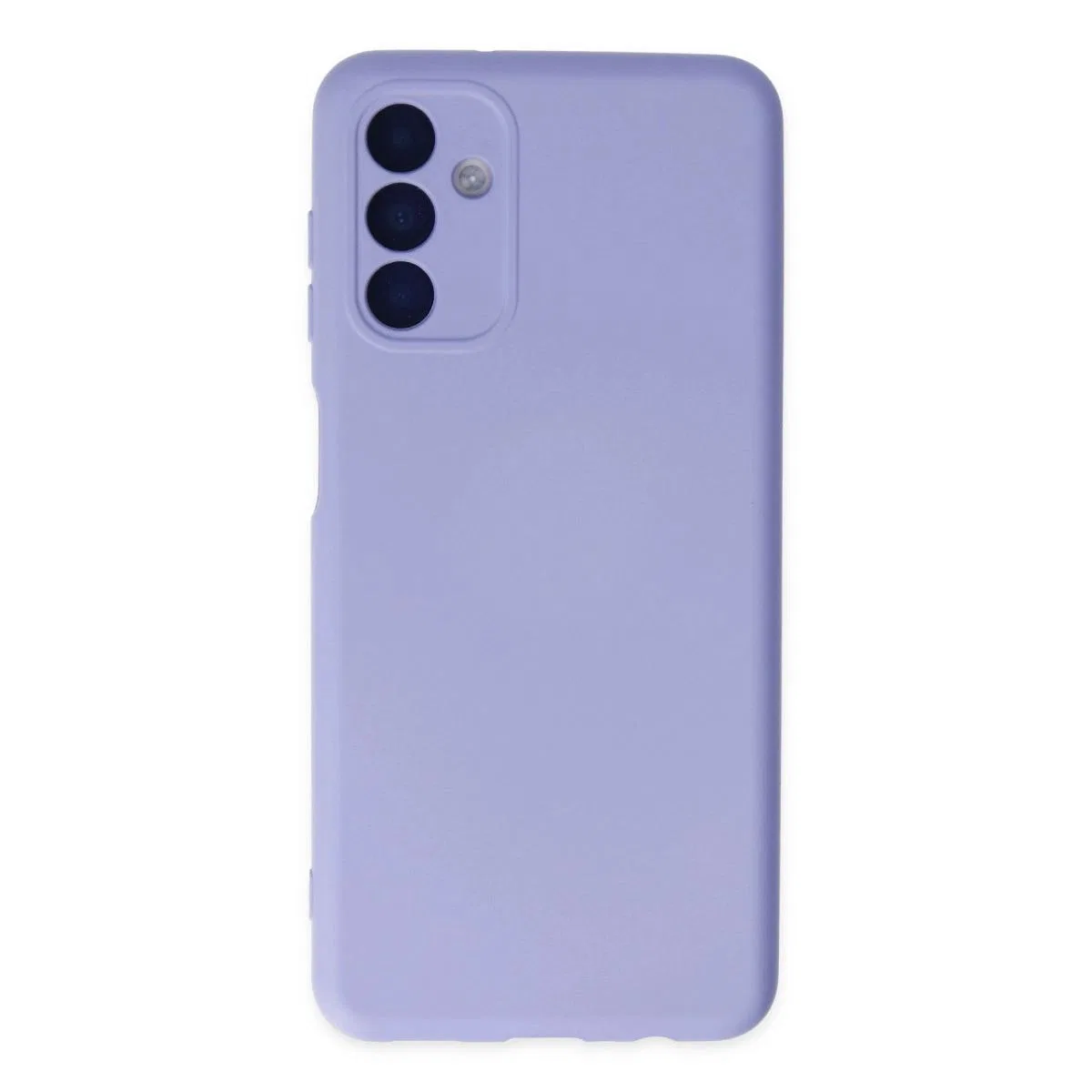 Samsung Galaxy A04s Kılıf Nano İçi Kadife Silikon - Lila