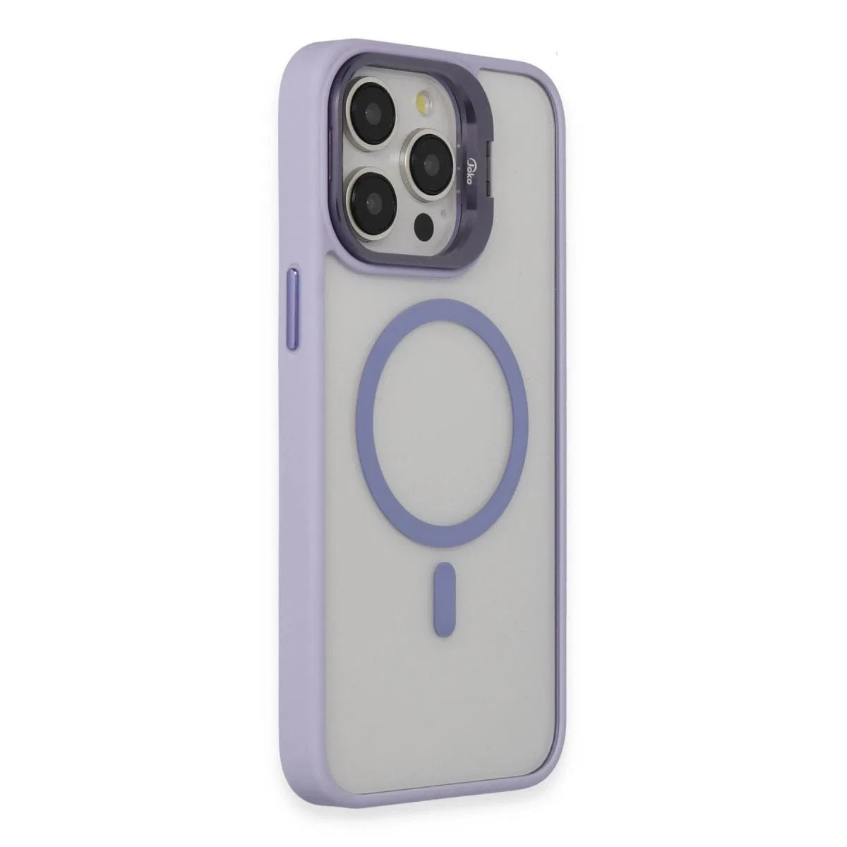 Joko Apple İphone 15 Pro Kılıf Roblox Lens Magsafe Standlı Kapak - Lila görsel 2