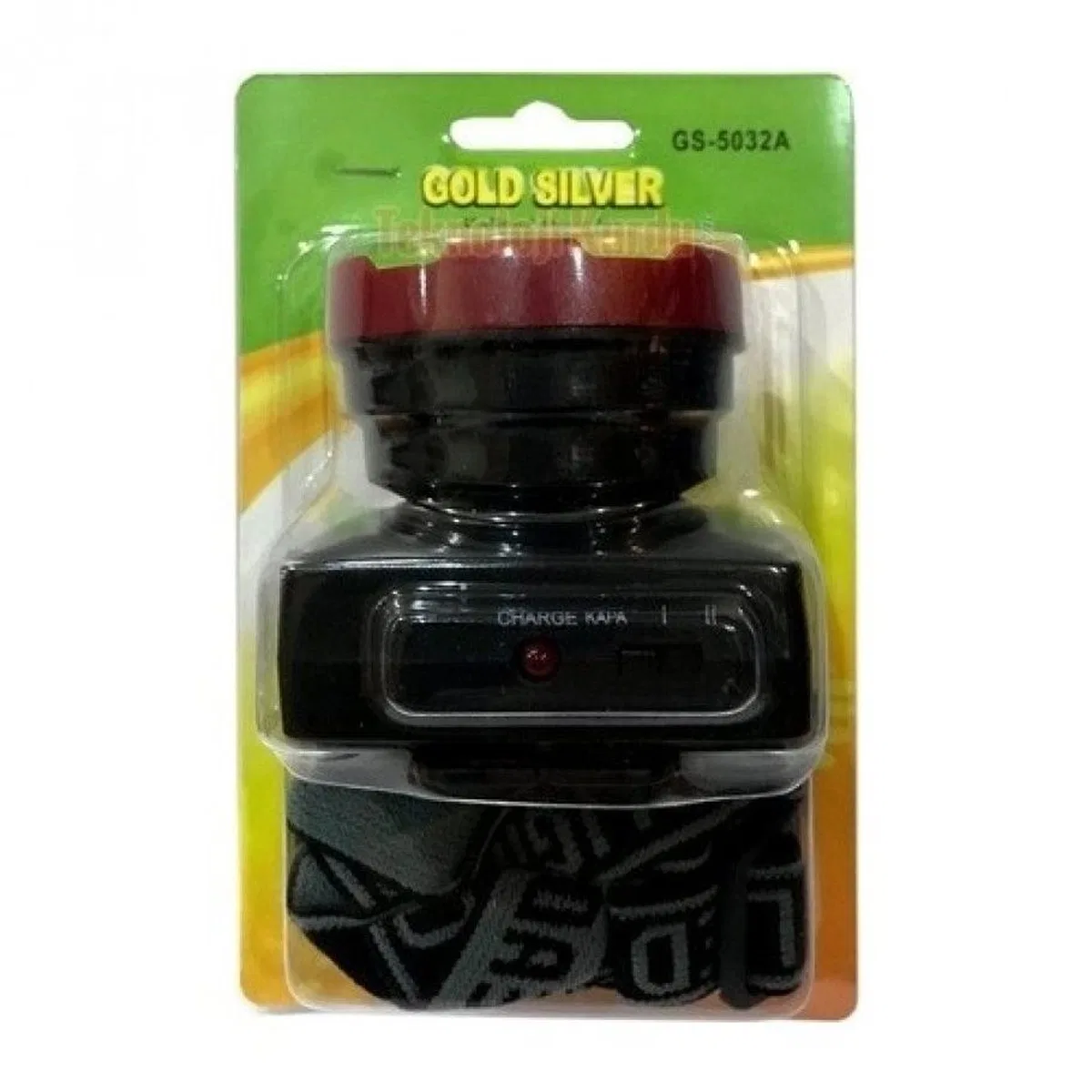 Gold Silver Gs-5032a 3 Watt Power Led Şarj Edilebilir Kafa Feneri görsel 2