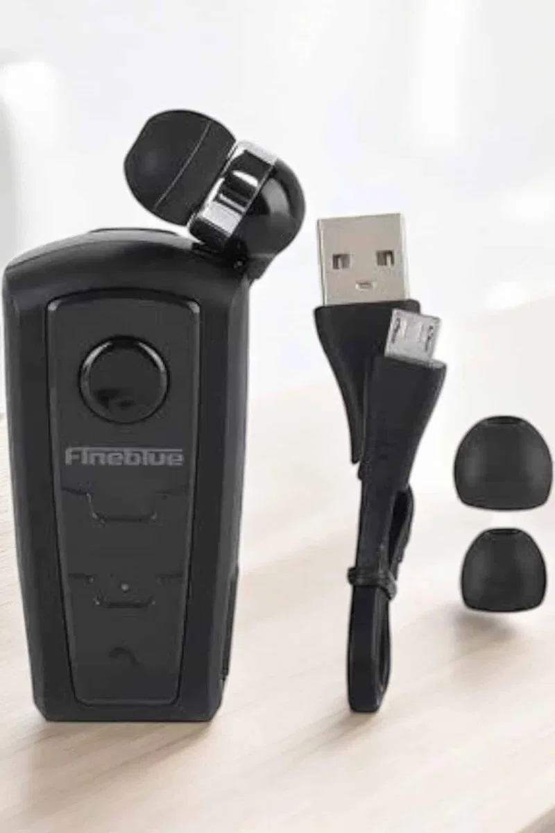 Tüm Telefonlara Uyumlu Mikrofonlu Titreşimli Makaralı Bluetooth Kulakiçi Kulaklık görsel 5
