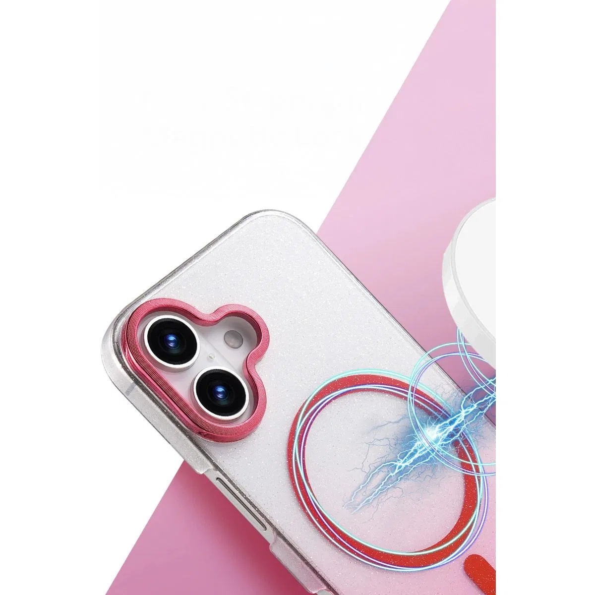 Apple İphone 16 Plus Glossy Magsafe Kapak - Çöl Titanyum görsel 2