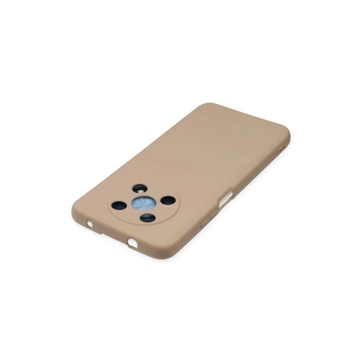 Huawei Nova Y90 Kılıf Nano İçi Kadife Silikon - Pudra görsel 5